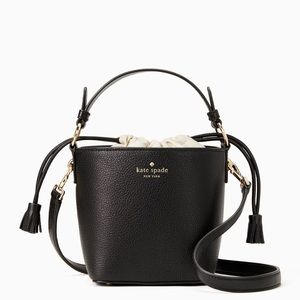 NWT- Kate Spade Hayes Bucket Purse -Black